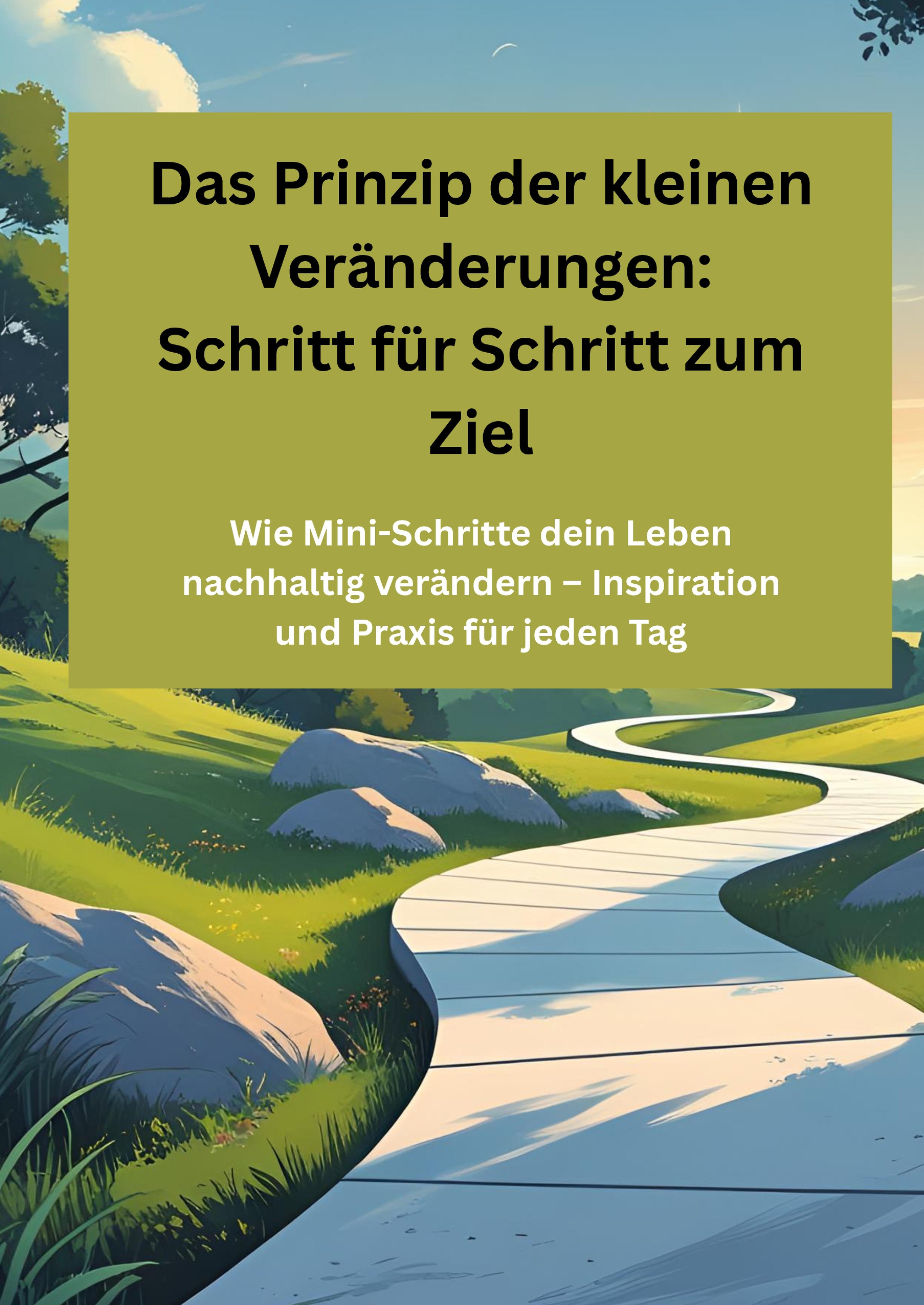 Cover-Abbildung für Das Prinzip der kleinen Veränderungen: Schritt für Schritt zum Ziel (Hardcover) (99999---978-3-384-63843-4)