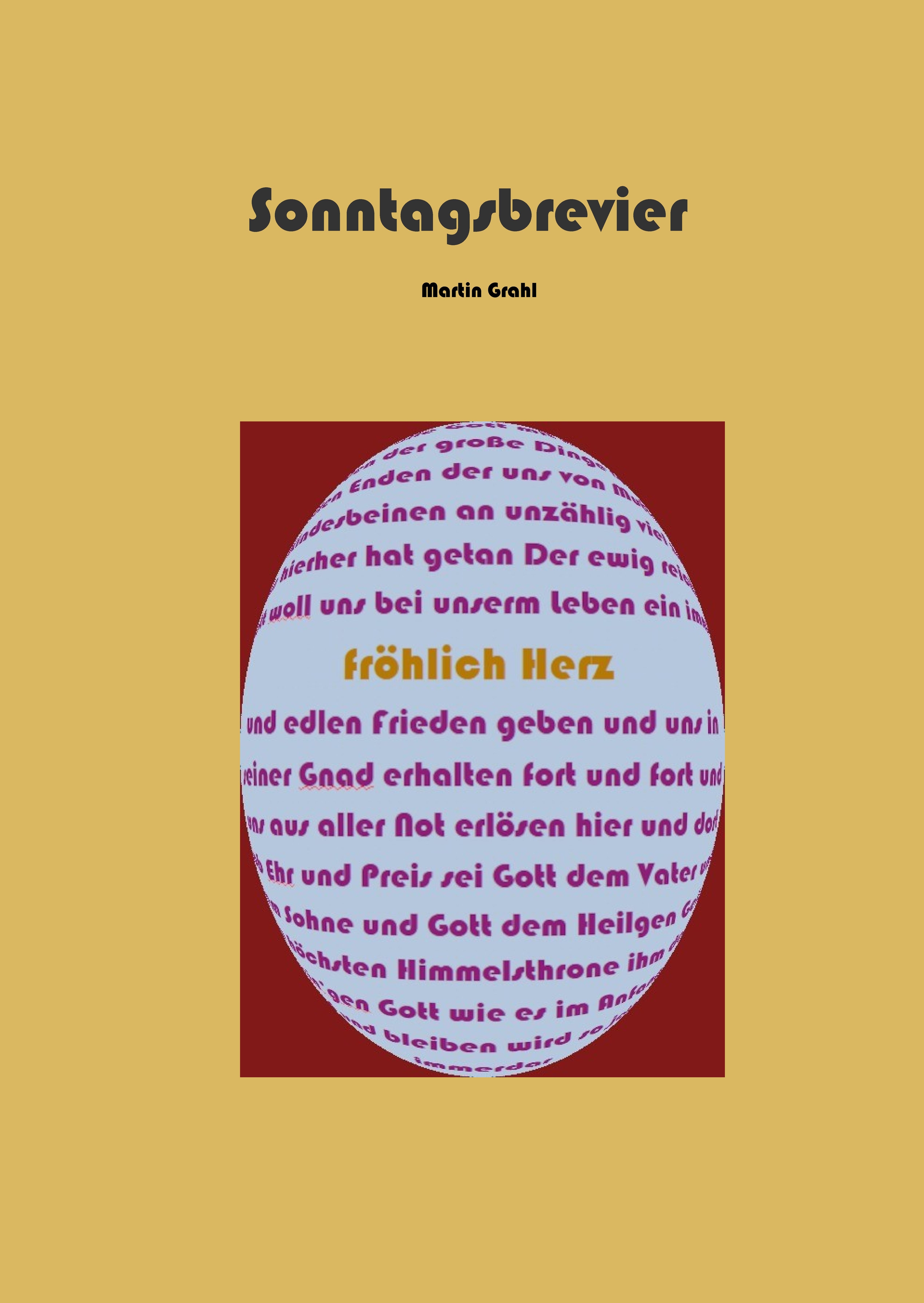 Cover-Abbildung für Sonntagsbrevier (Hardcover) (99999---978-3-384-65324-6)