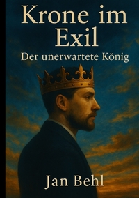 Cover-Abbildung für Krone im Exil – Der unerwartete König (Softcover/Paperback) (99999---978-3-384-69893-3)
