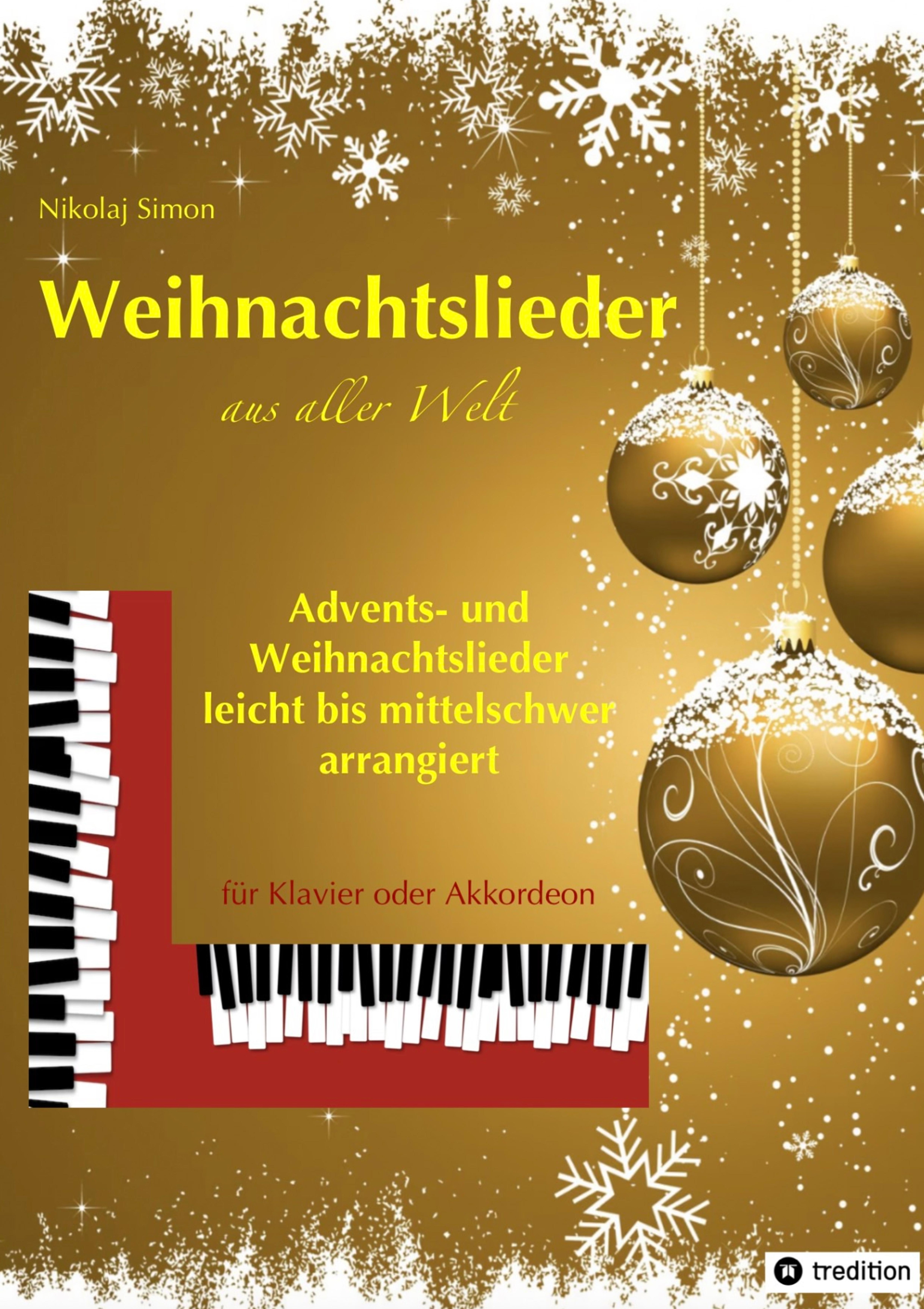 Cover-Abbildung für Weihnachtslieder aus aller Welt (Softcover/Paperback) (99999---978-3-384-74644-3)