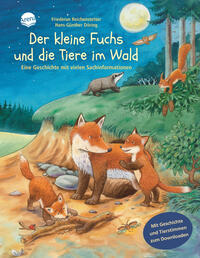 Der kleine Fuchs und die Tiere im Wald