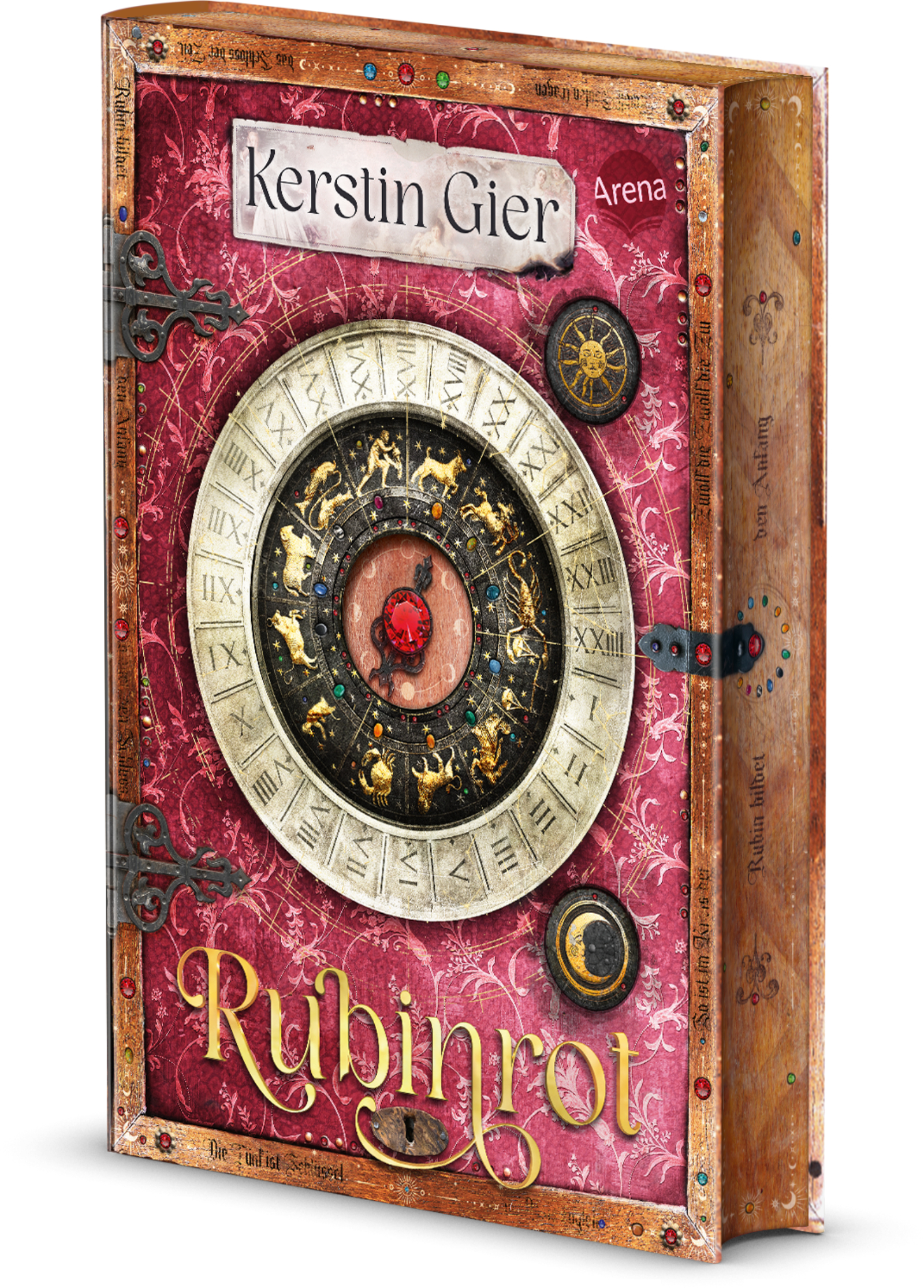 Cover-Abbildung für Liebe geht durch alle Zeiten (1). Rubinrot (Hardcover) (99999---978-3-401-60774-0)