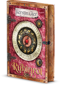 Cover-Abbildung für Liebe geht durch alle Zeiten (1). Rubinrot (Hardcover) (99999---978-3-401-60774-0)