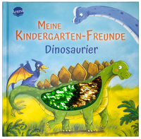 Cover-Abbildung für Meine Kindergarten-Freunde. Dinosaurier (Hardcover) (99999---978-3-401-72057-9)