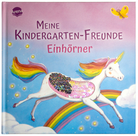 Cover-Abbildung für Meine Kindergarten-Freunde. Einhörner (Hardcover) (99999---978-3-401-72184-2)