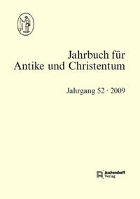 Jahrbuch für Antike und Christentum, Band 52-2009