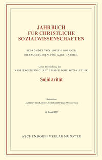 Jahrbuch für christliche Sozialwissenschaften