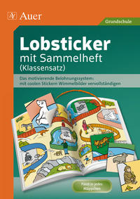 Lobsticker mit Sammelheft (Klassensatz)