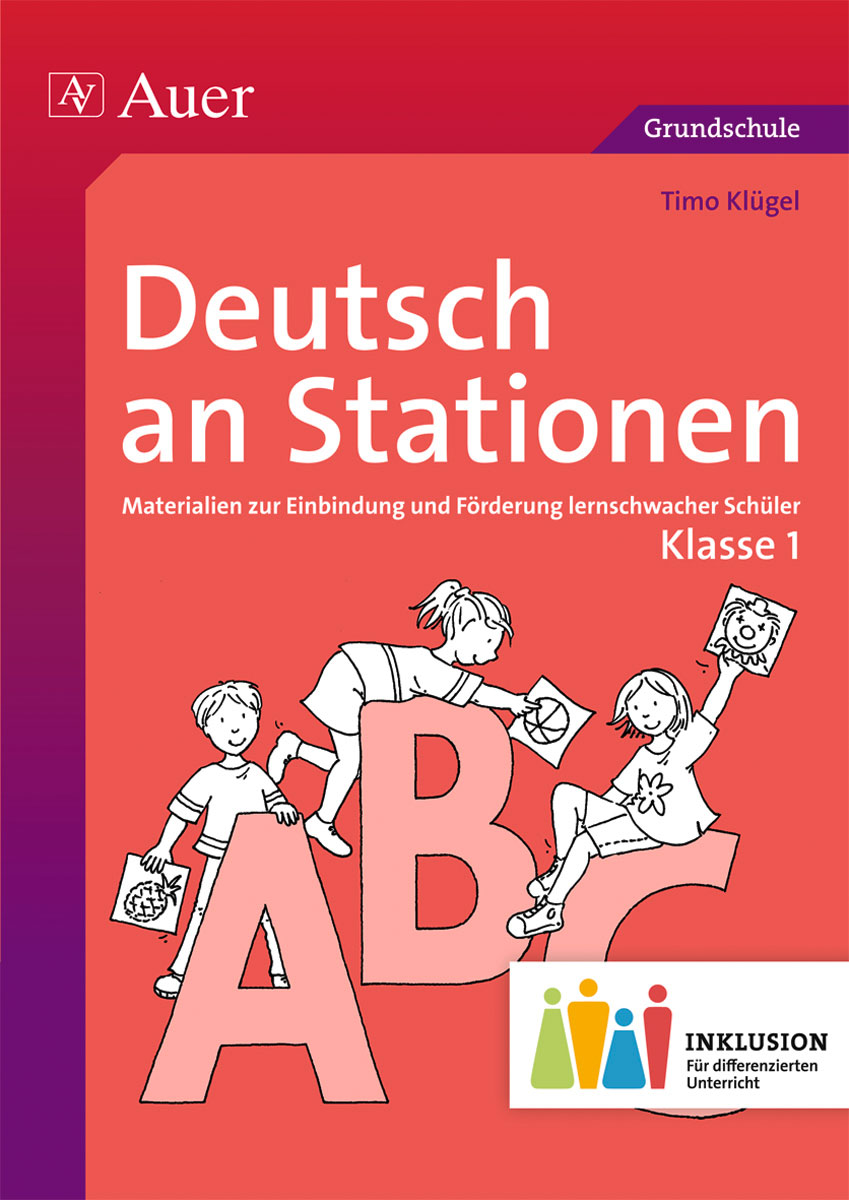 Cover-Abbildung für Deutsch an Stationen 1 Inklusion (99999---978-3-403-07366-6)