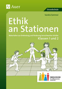 Cover-Abbildung für Ethik an Stationen 1-2 Inklusion (99999---978-3-403-07378-9)