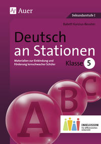 Cover-Abbildung für Deutsch an Stationen 5 Inklusion (99999---978-3-403-07398-7)