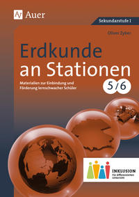 Cover-Abbildung für Erdkunde an Stationen 5-6 Inklusion (99999---978-3-403-07507-3)