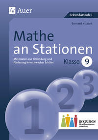Cover-Abbildung für Mathe an Stationen 9 Inklusion (99999---978-3-403-07531-8)
