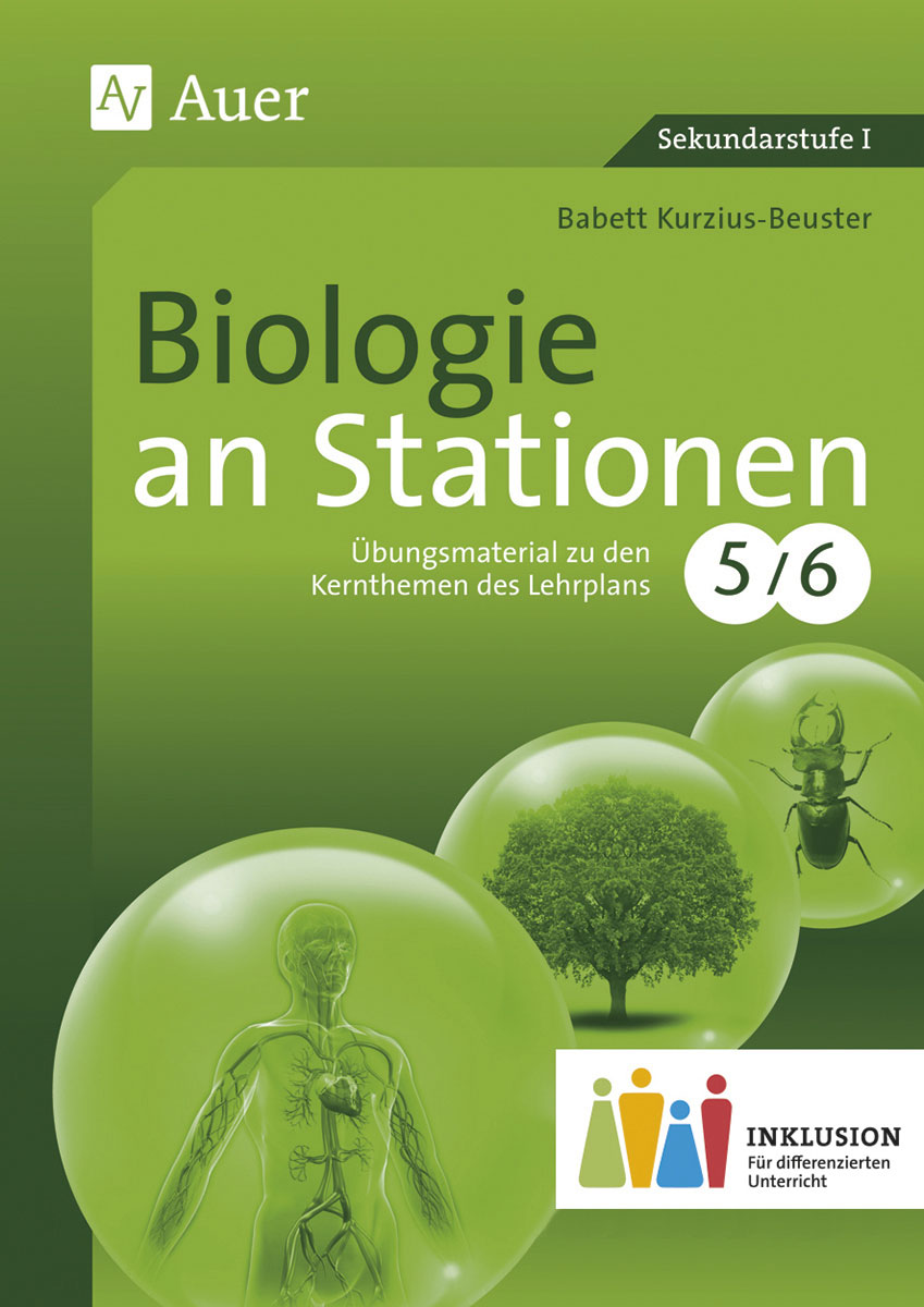 Cover-Abbildung für Biologie an Stationen 5-6 Inklusion (99999---978-3-403-07627-8)