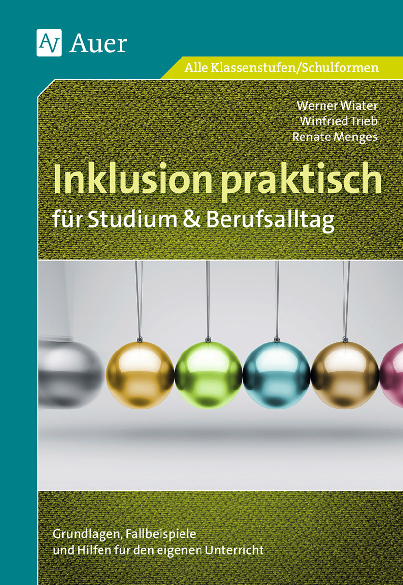 Cover-Abbildung für Inklusion praktisch für Studium & Berufsalltag (99999---978-3-403-07716-9)