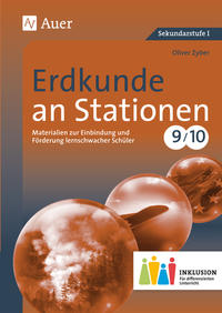 Cover-Abbildung für Erdkunde an Stationen 9-10 Inklusion (99999---978-3-403-07923-1)