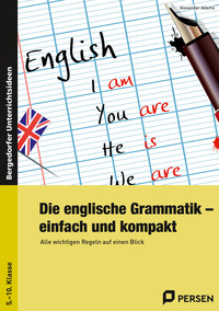 Cover-Abbildung für Die englische Grammatik - einfach und kompakt (99999---978-3-403-23475-3)