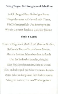 Dichtungen und Schriften Bd. 1: Lyrik