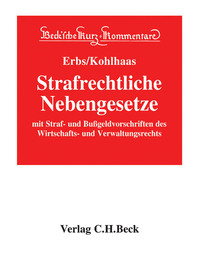 Strafrechtliche Nebengesetze