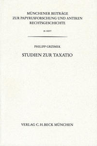 Studien zur Taxatio