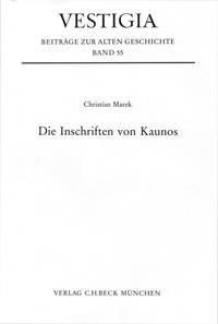 Die Inschriften von Kaunos