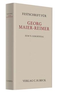 Festschrift für Georg Maier-Reimer zum 70. Geburtstag