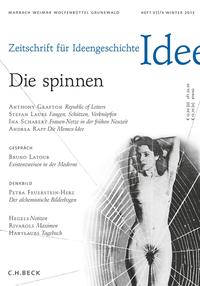 Zeitschrift für Ideengeschichte Heft VII/4 Winter 2013