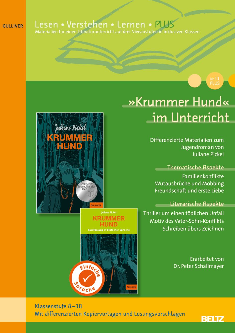 Cover-Abbildung für »Krummer Hund« im Unterricht PLUS (99999---978-3-407-82462-2)