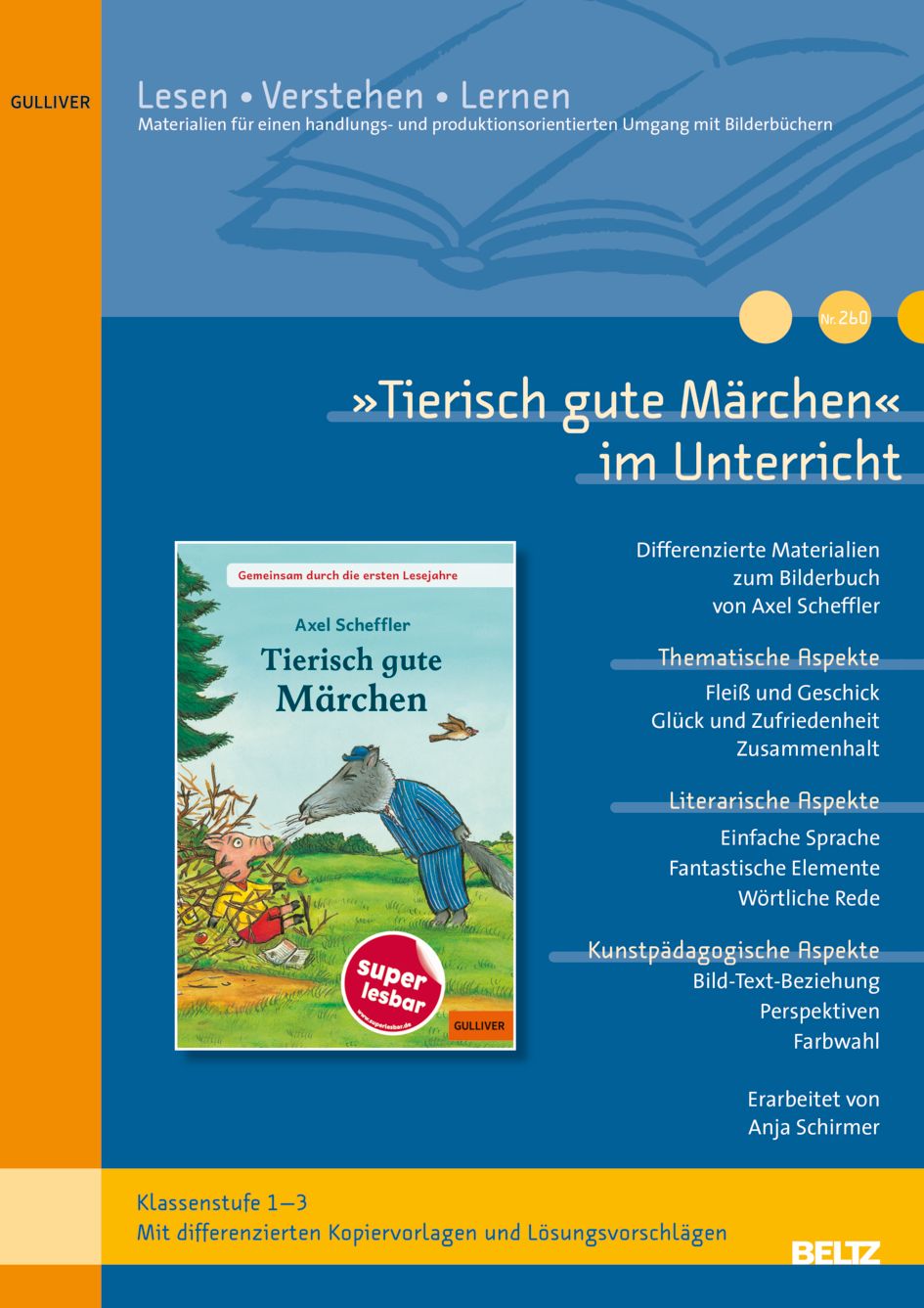 Cover-Abbildung für »Tierisch gute Märchen« im Unterricht (99999---978-3-407-82469-1)