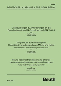 Untersuchungen zu Anforderungen an die Dauerhaftigkeit von R4-Produkten nach EN 1504-3 - Buch mit E-Book