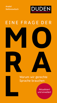 Cover-Abbildung für Eine Frage der Moral (Softcover/Paperback) (99999---978-3-411-74350-6)