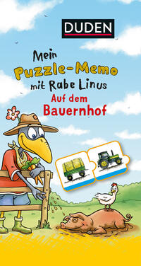 Mein Puzzlememo mit Rabe Linus – Auf dem Bauernhof VE/3