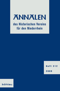 Annalen des Historischen Vereins für den Niederrhein insbesondere das alte Erzbistum Köln