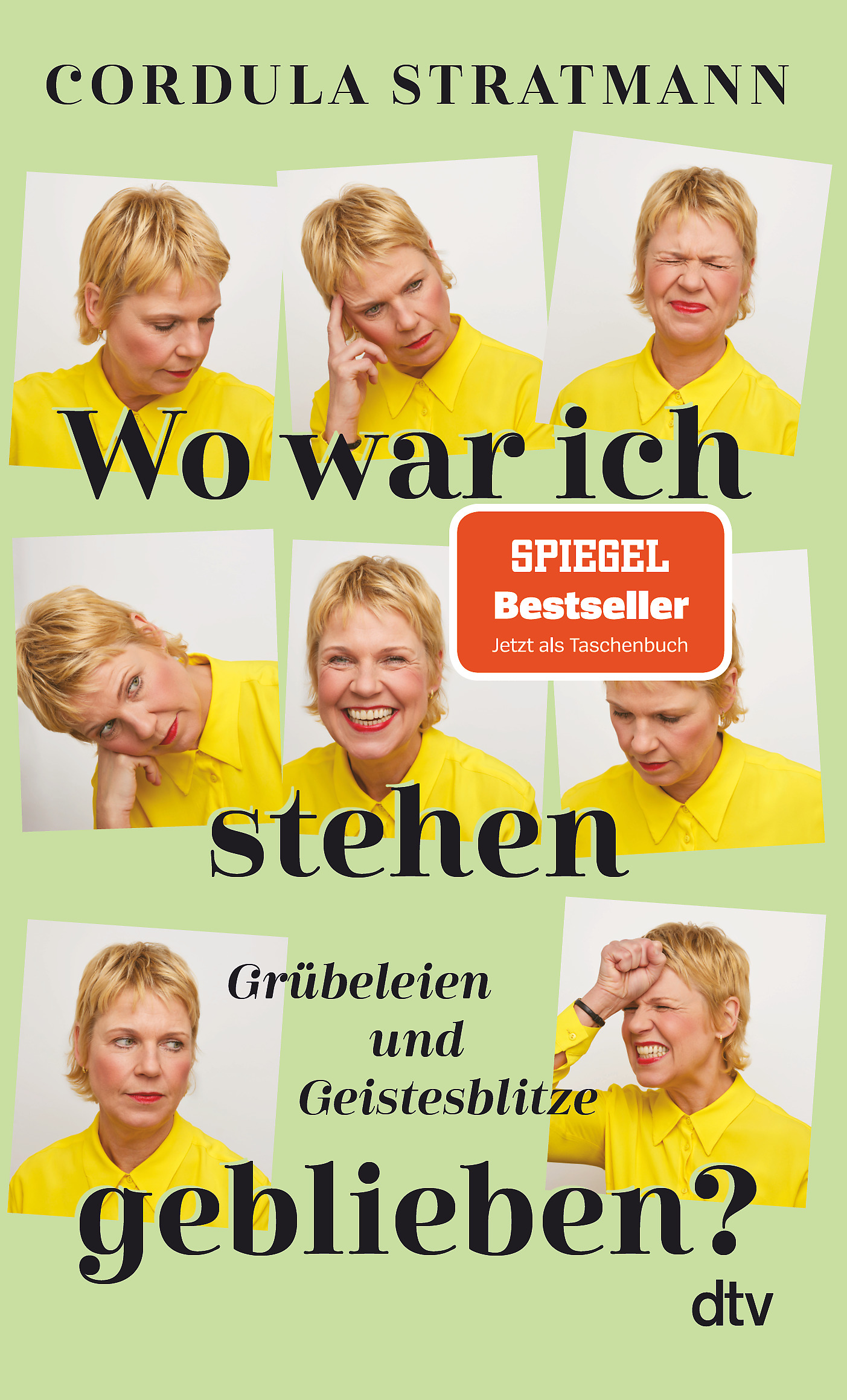 Cover-Abbildung für Wo war ich stehen geblieben? (Softcover/Paperback) (99999---978-3-423-35269-7)