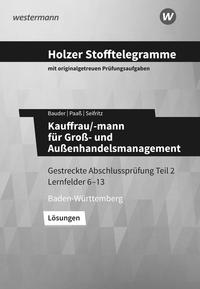 Holzer Stofftelegramme Kauffrau/-mann für Groß- und Außenhandelsmanagement