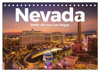 Nevada - Mehr als nur Las Vegas (Tischkalender 2025 DIN A5 quer), CALVENDO Monatskalender