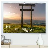 Licht im Allgäu - Traumhafte Landschaften (hochwertiger Premium Wandkalender 2025 DIN A2 quer), Kunstdruck in Hochglanz