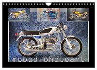 moped photoart (Wandkalender 2025 DIN A4 quer), CALVENDO Monatskalender