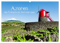 Azoren - das Triangulo der Zentralgruppe (Wandkalender 2025 DIN A2 quer), CALVENDO Monatskalender