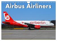 Airbus Airliners (Wandkalender 2025 DIN A4 quer), CALVENDO Monatskalender