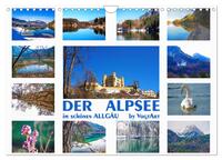 Der Alpsee im schönen Allgäu (Wandkalender 2025 DIN A4 quer), CALVENDO Monatskalender