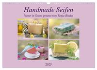 Handmade Seifen - Natur in Szene gesetzt (Wandkalender 2025 DIN A3 quer), CALVENDO Monatskalender