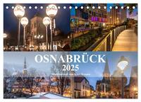 Stadtportrait Osnabrück (Tischkalender 2025 DIN A5 quer), CALVENDO Monatskalender
