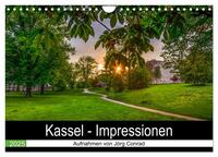 Kassel - Impressionen (Wandkalender 2025 DIN A4 quer), CALVENDO Monatskalender