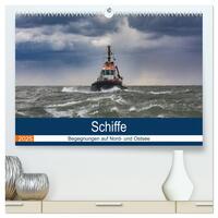 Schiffe - Begegnungen auf Nord- und Ostsee (hochwertiger Premium Wandkalender 2025 DIN A2 quer), Kunstdruck in Hochglanz