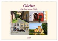 Görlitz - Die Stadt an der Neiße (Wandkalender 2025 DIN A2 quer), CALVENDO Monatskalender