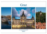 Graz im Auge des Fotografen (Wandkalender 2025 DIN A3 quer), CALVENDO Monatskalender