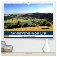 Sehenswertes in der Eifel - Die schönsten Maare (hochwertiger Premium Wandkalender 2025 DIN A2 quer), Kunstdruck in Hochglanz