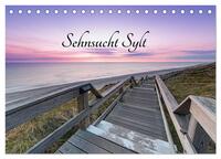 Sehnsucht Sylt (Tischkalender 2025 DIN A5 quer), CALVENDO Monatskalender