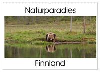 Naturparadies Finnland (Wandkalender 2025 DIN A2 quer), CALVENDO Monatskalender